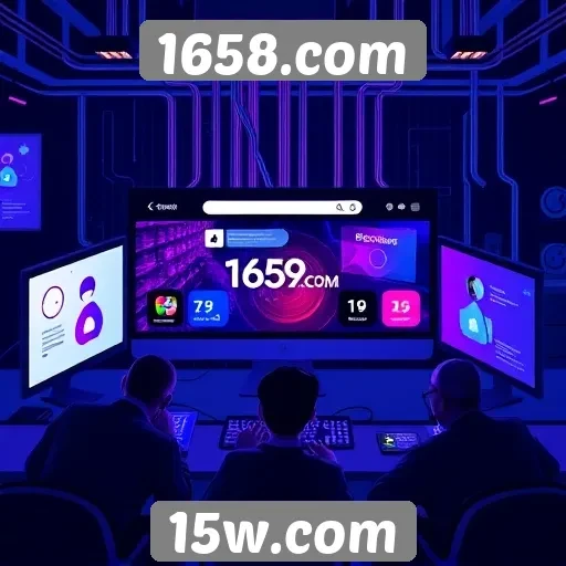 Evolução da interface do usuário em 1658.com